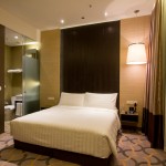 Dorsett Singapore hotel room fully lit with LED lights 2